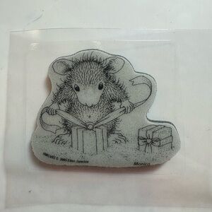 House Mouse cling stamp